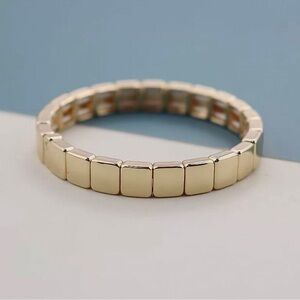 Roxanne Assoulin -  Bit X Bit Gold Stretch Bracelet